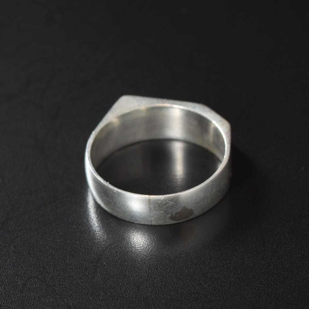 TOUAREG SILVER JEWELRY トゥアレグ シルバー ジュエリー レクタングル7 シルバーリング シルバー 12号