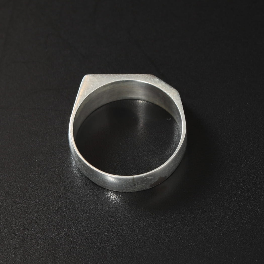 TOUAREG SILVER JEWELRY トゥアレグ シルバー ジュエリー レクタングル7 シルバーリング シルバー 12号