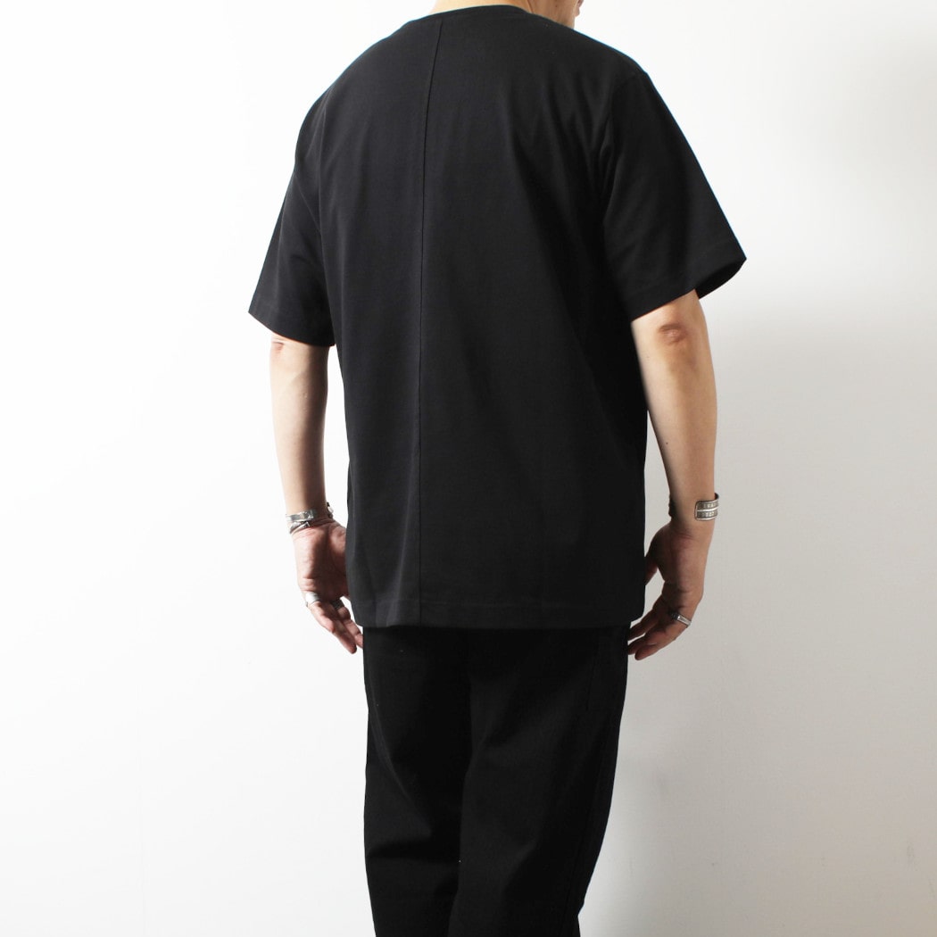CAPERTICA カペルチカ Tシャツ ソフトツイスト スビンコットン ブラック