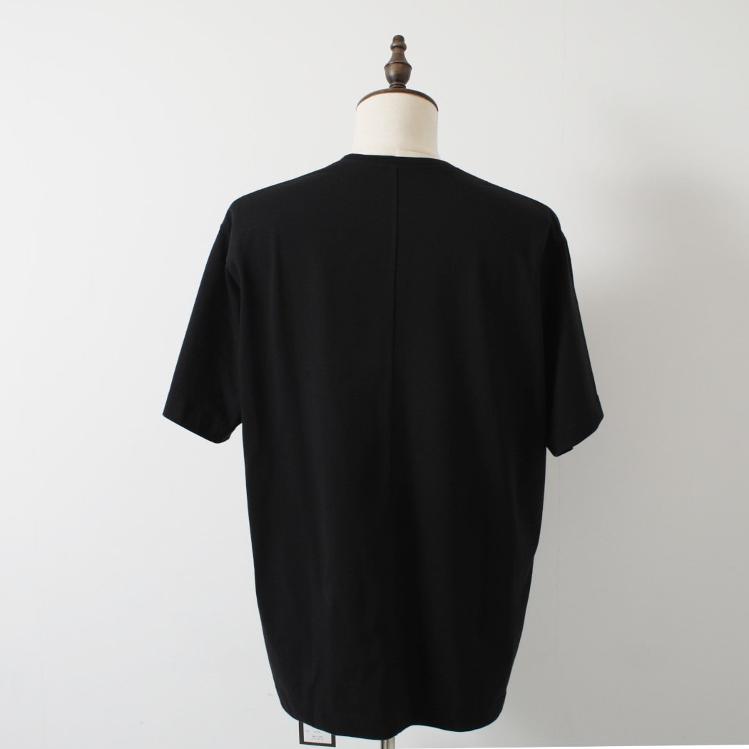 CAPERTICA カペルチカ Tシャツ ソフトツイスト スビンコットン ブラック