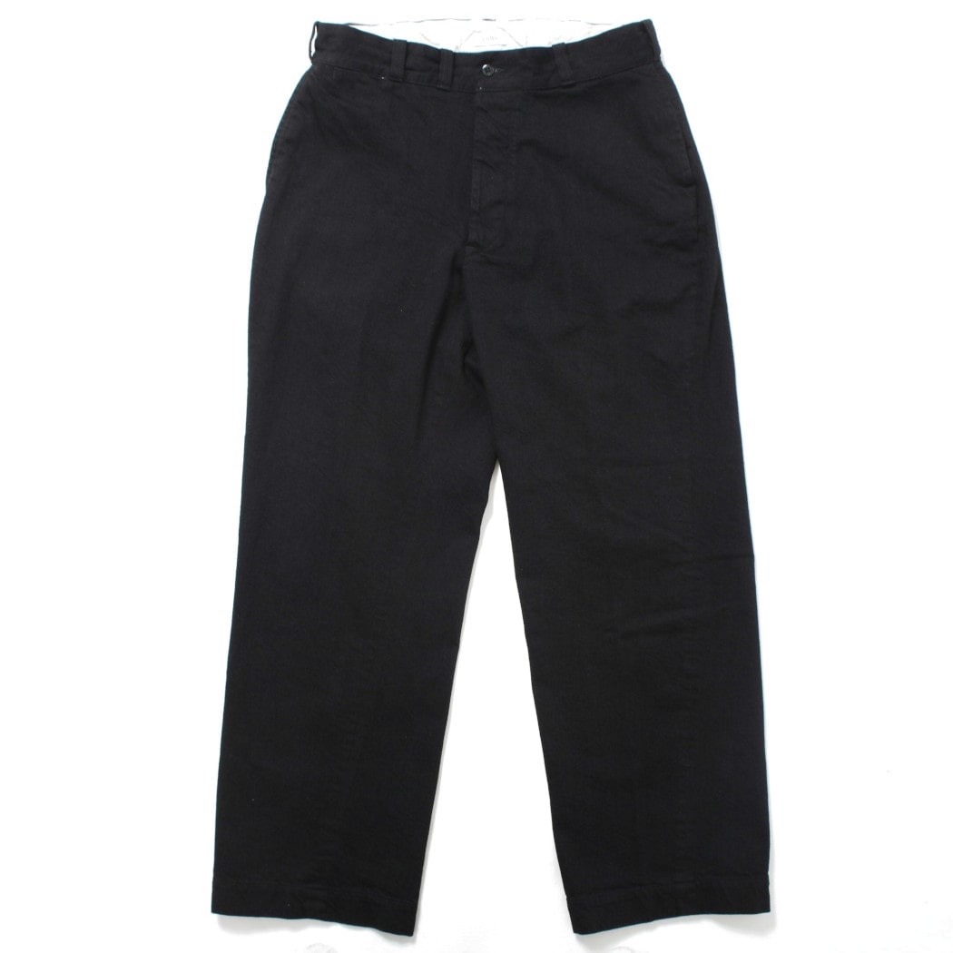 CIOTA シオタ 11.5ozデニムスラックス ブラック | ALL ITEMS CIOTA シオタ 11.5ozデニムスラックス ブラック | ALL ITEMS