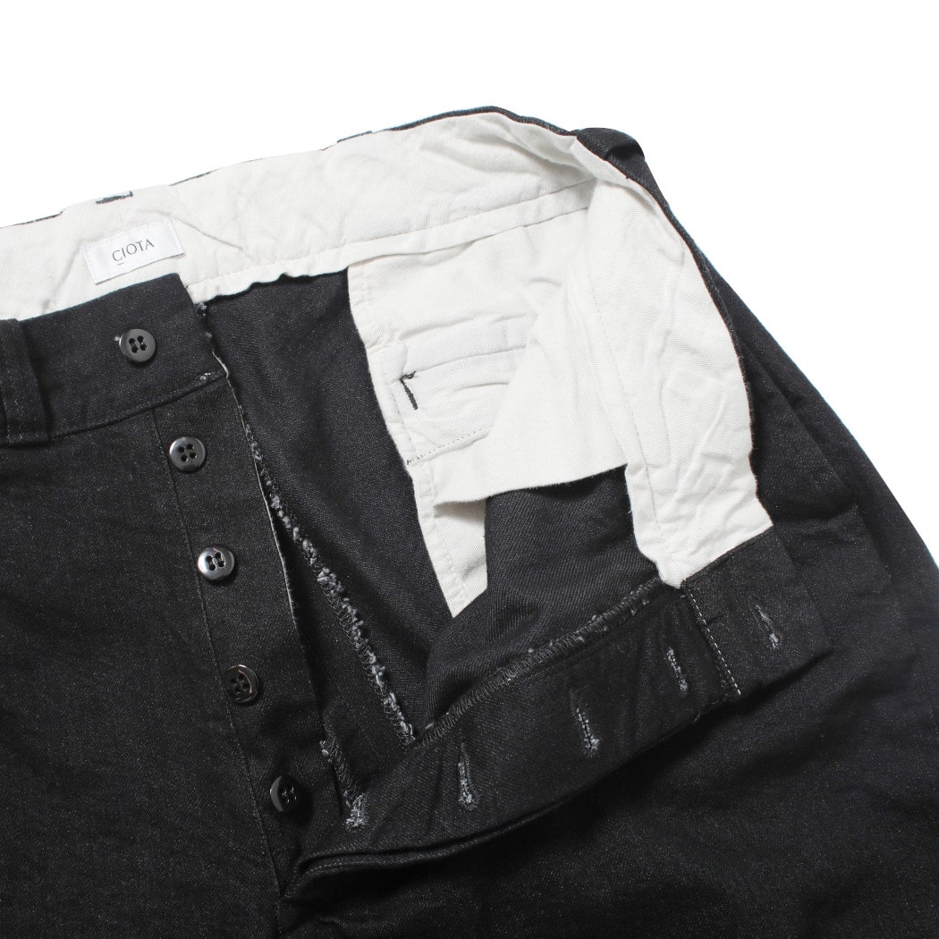 価格交渉可　CIOTA シオタ　デニム×スラックス CIOTA シオタ 11.5ozデニムスラックス ネイビー | BRAND,C | 大阪