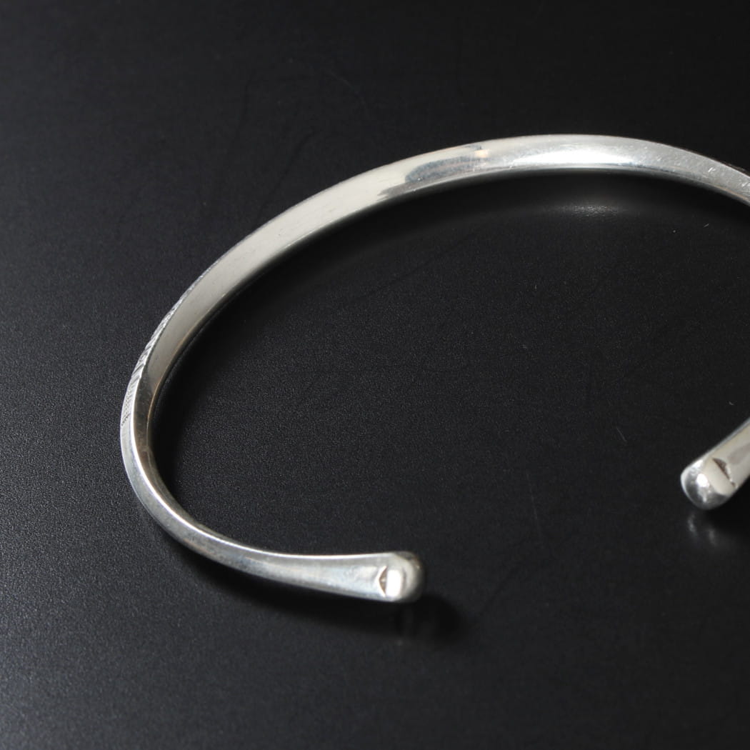 TOUAREG SILVER JEWELRY トゥアレグ シルバー ジュエリー POURE SILVER BANGLE シルバーバングル 1 シルバー