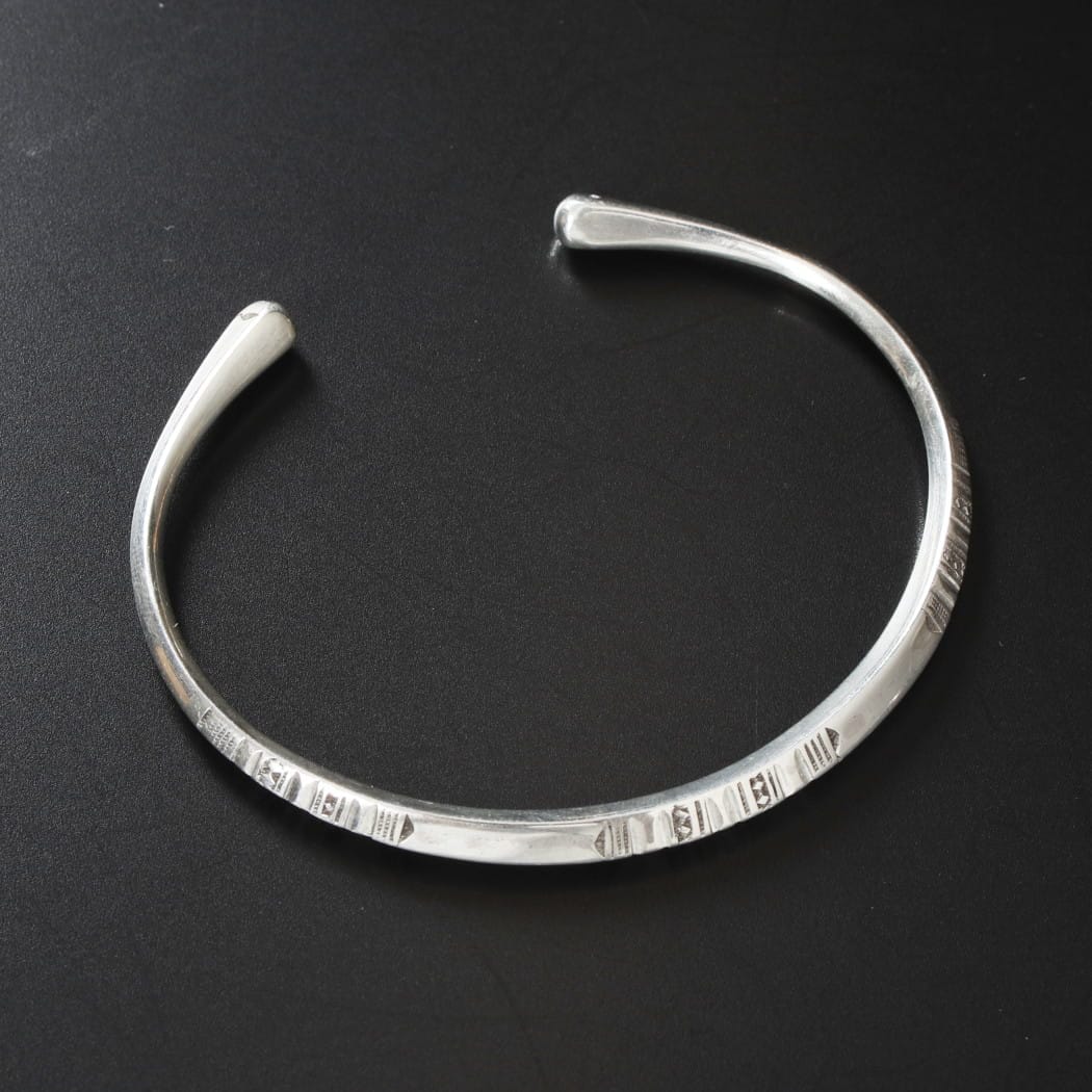 TOUAREG SILVER JEWELRY トゥアレグ シルバー ジュエリー POURE SILVER BANGLE シルバーバングル 1 シルバー