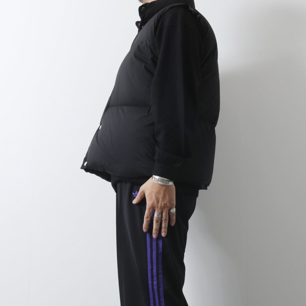 marka マーカ リサイクルナイロンミニリップ パッカブル ダウン