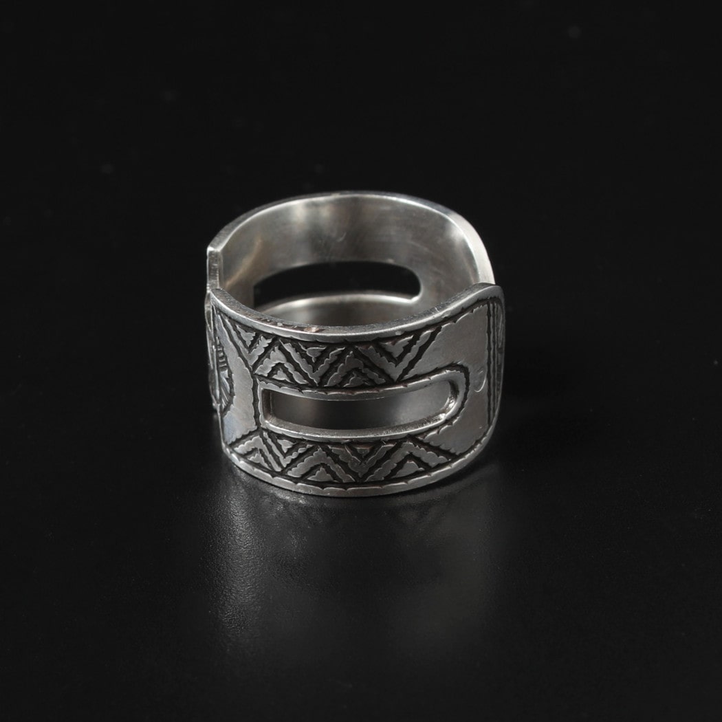 トゥアレグ　ジュエリー　シルバー　H型 トゥアレグ ジュエリー シルバー H型