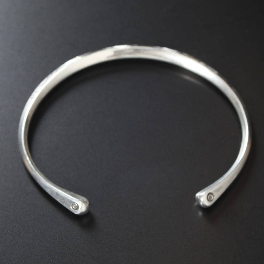 TOUAREG SILVER JEWELRY トゥアレグ シルバー ジュエリー POURE SILVER BANGLE シルバーバングル 2 シルバー
