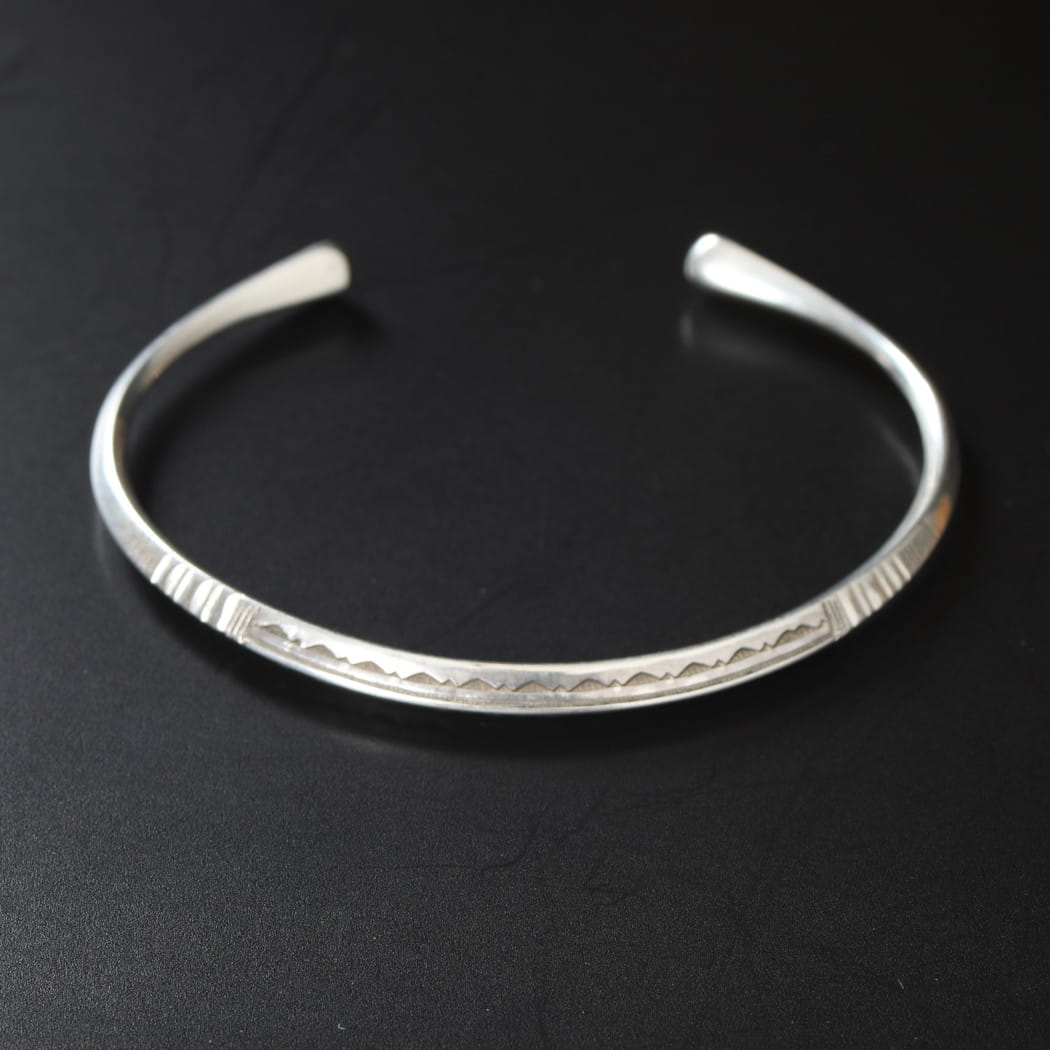 TOUAREG SILVER JEWELRY トゥアレグ シルバー ジュエリー POURE SILVER BANGLE シルバーバングル 3 シルバー