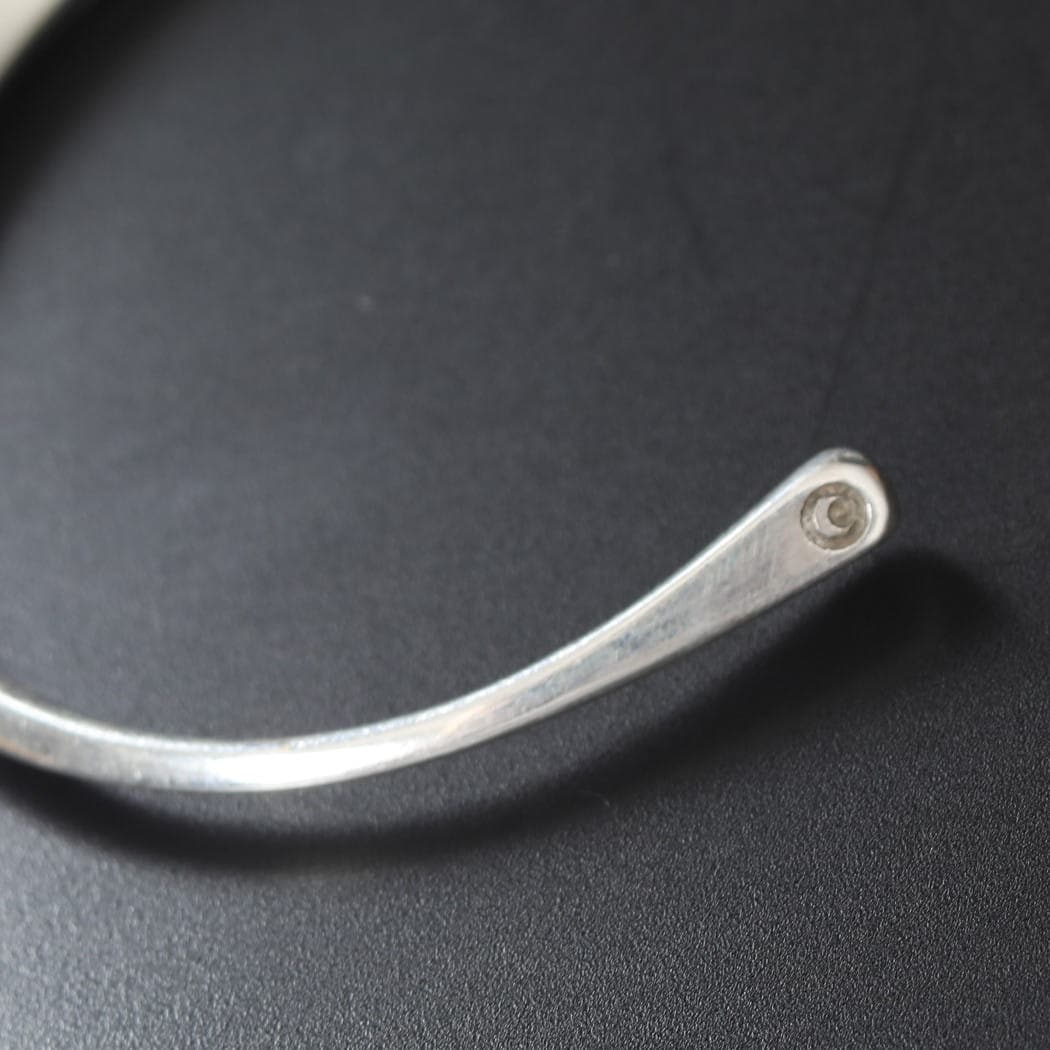 TOUAREG SILVER JEWELRY トゥアレグ シルバー ジュエリー POURE SILVER BANGLE シルバーバングル 3 シルバー