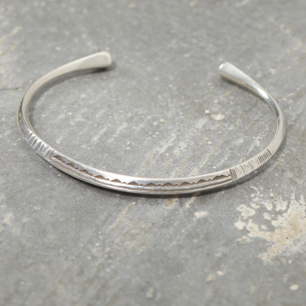 TOUAREG SILVER JEWELRY トゥアレグ シルバー ジュエリー POURE SILVER BANGLE シルバーバングル 3 シルバー