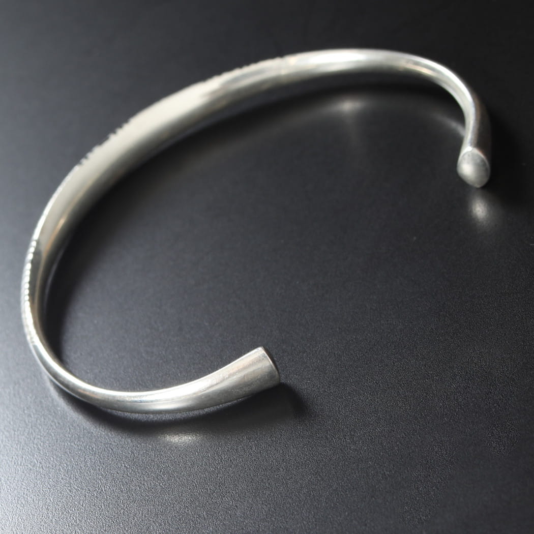 TOUAREG SILVER JEWELRY トゥアレグ シルバー ジュエリー POURE SILVER BANGLE シルバーバングル 4 シルバー