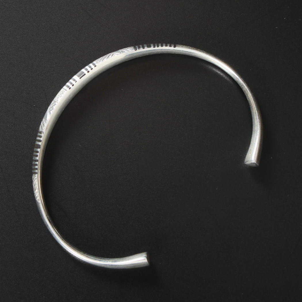 TOUAREG SILVER JEWELRY トゥアレグ シルバー ジュエリー POURE SILVER BANGLE シルバーバングル 4 シルバー