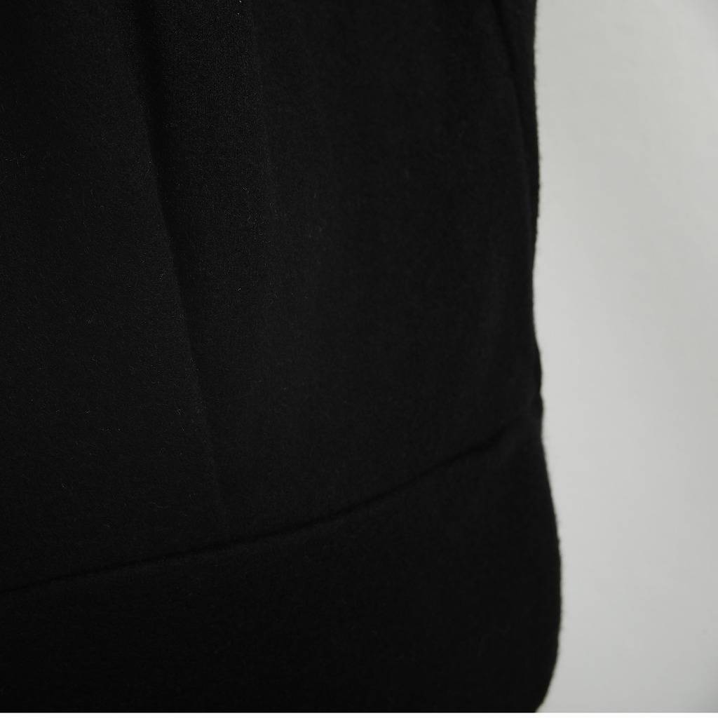 COLINA de passaros コリーナ タック スウェット Super 140s Washable Wool Tuck Sweat ブラック