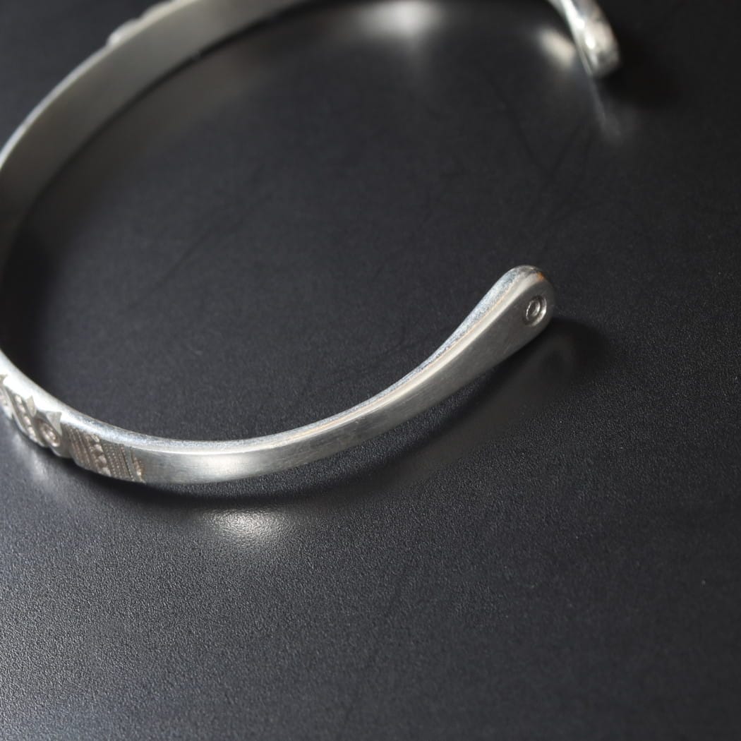TOUAREG SILVER JEWELRY トゥアレグ シルバー ジュエリー POURE SILVER BANGLE シルバーバングル 5 シルバー