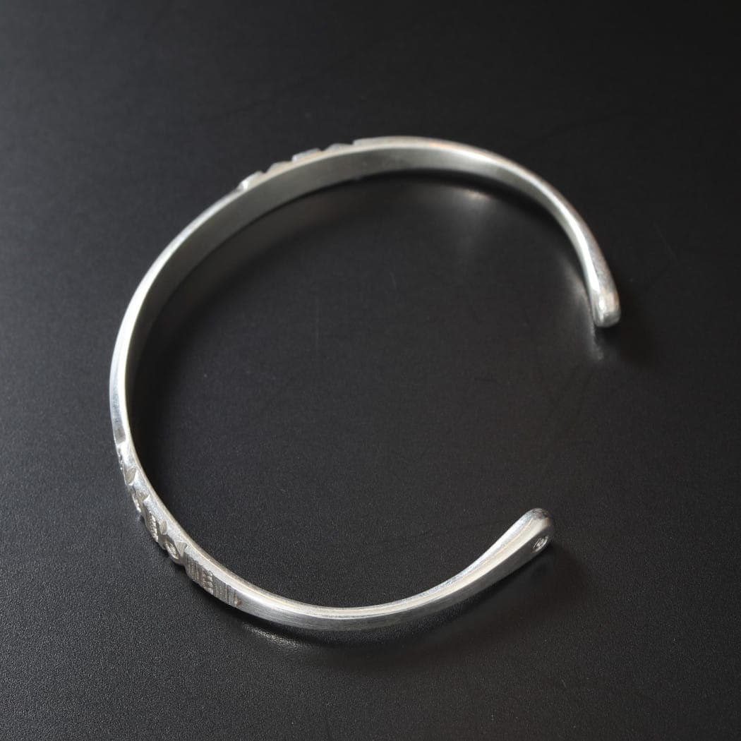TOUAREG SILVER JEWELRY トゥアレグ シルバー ジュエリー POURE SILVER BANGLE シルバーバングル 5 シルバー