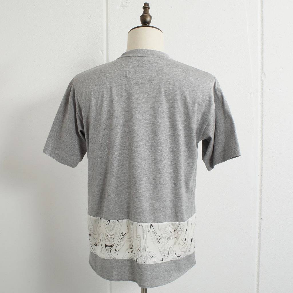 Casely Hayford ケイスリー ヘイフォード  切り返しTシャツ TONY HAWK グレー