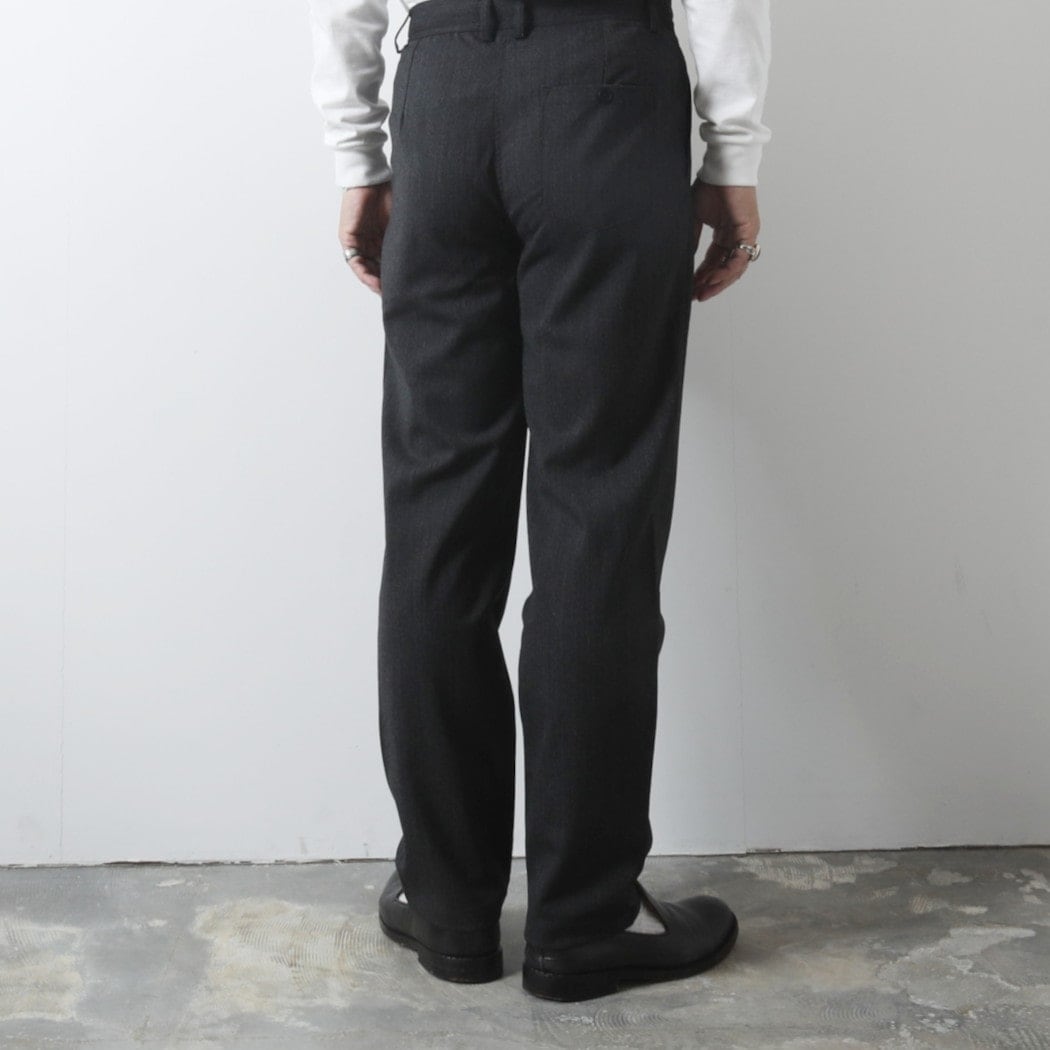 WAXLONDON ワックスロンドン RALEIGHT TROUSER CHEVRON ラレート ラウザーズ シェブロン ダークグレー WAXW00711 DARK GRAY