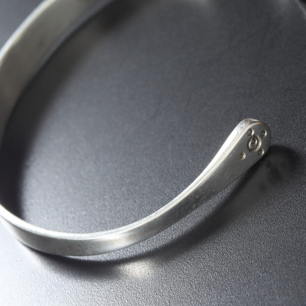 TOUAREG SILVER JEWELRY トゥアレグ シルバー ジュエリー POURE SILVER BANGLE シルバーバングル 6 シルバー