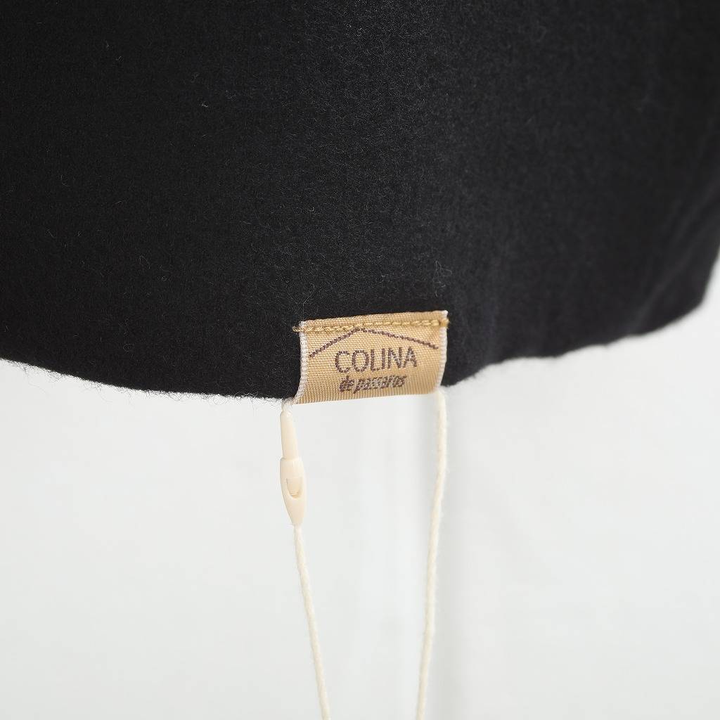 COLINA de passaros コリーナ スウェット オーバーサイズ ブラック フリーサイズ