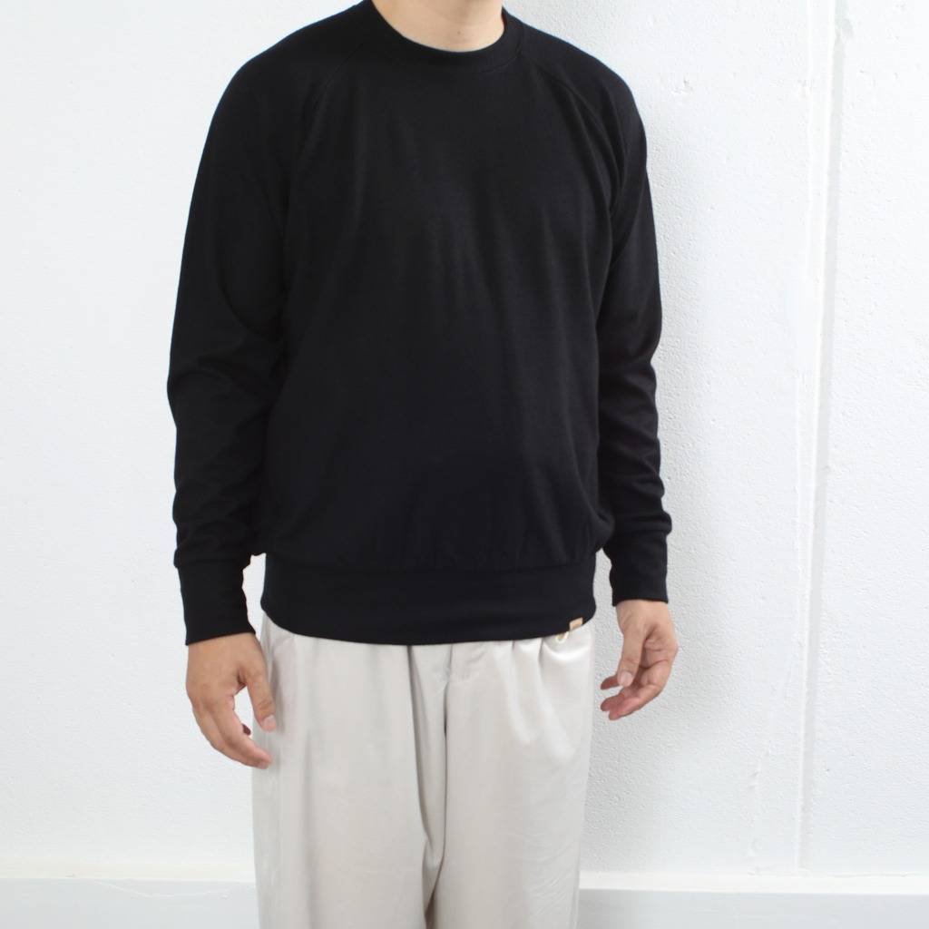 COLINA de passaros コリーナ スウェット オーバーサイズ ブラック フリーサイズ