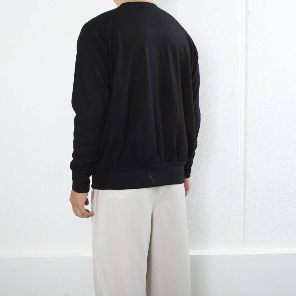 COLINA de passaros コリーナ スウェット オーバーサイズ ブラック フリーサイズ