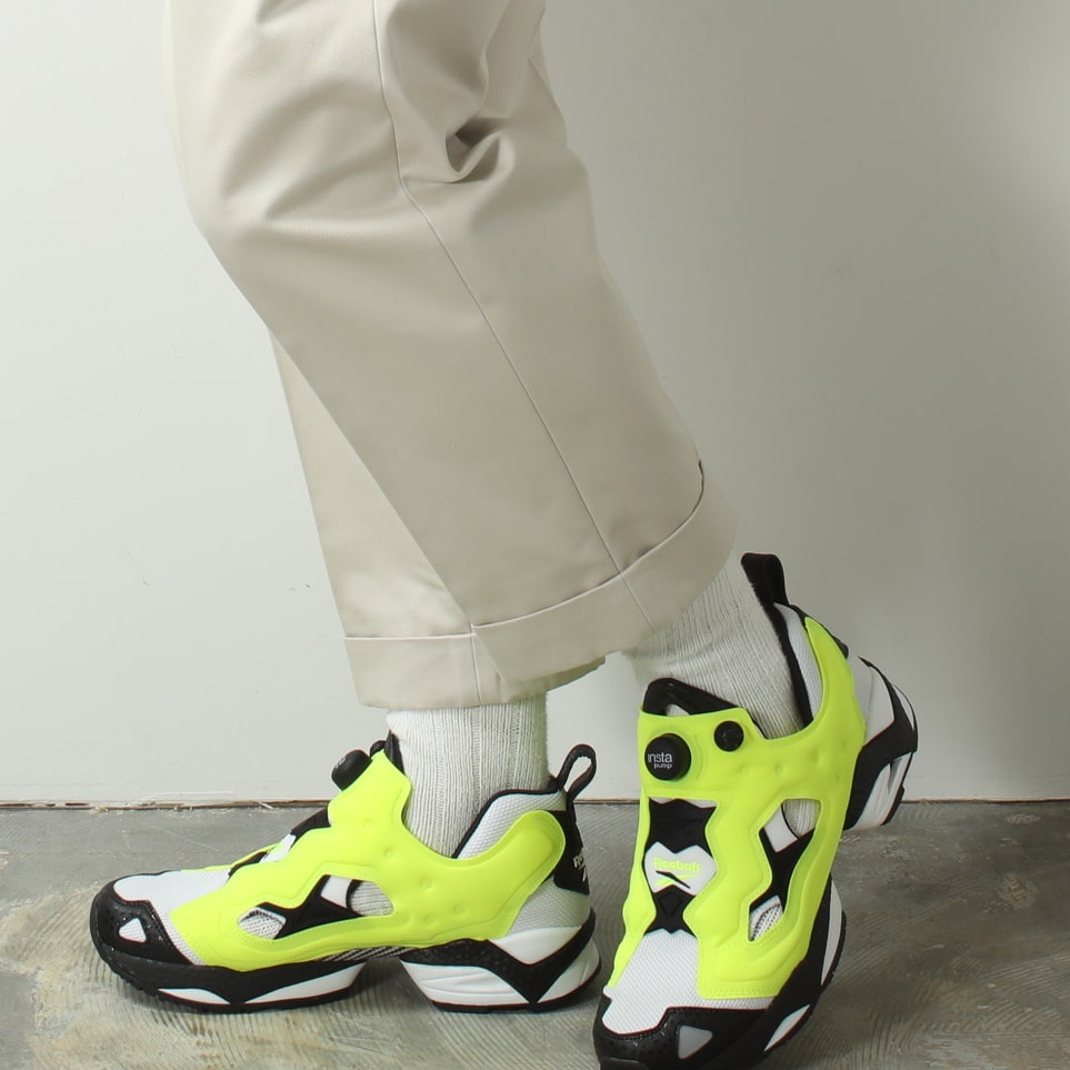 リーボック Reebok INSTAPUMP FURY 95 インスタポンプ フューリー GZ9431 スニーカー イエロー