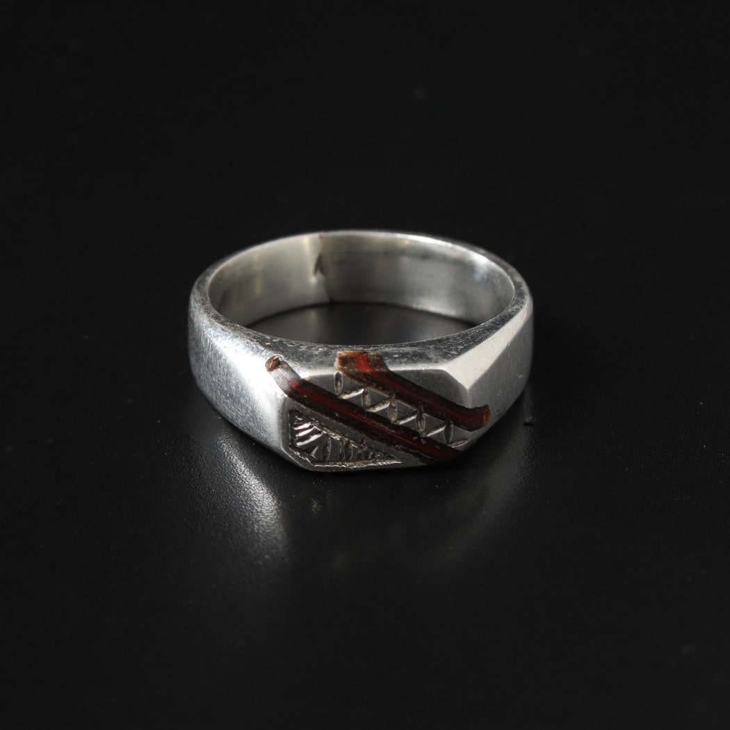 TOUAREG SILVER JEWELRY トゥアレグ シルバー ジュエリー シルバーリング ebony3 シルバー 19号