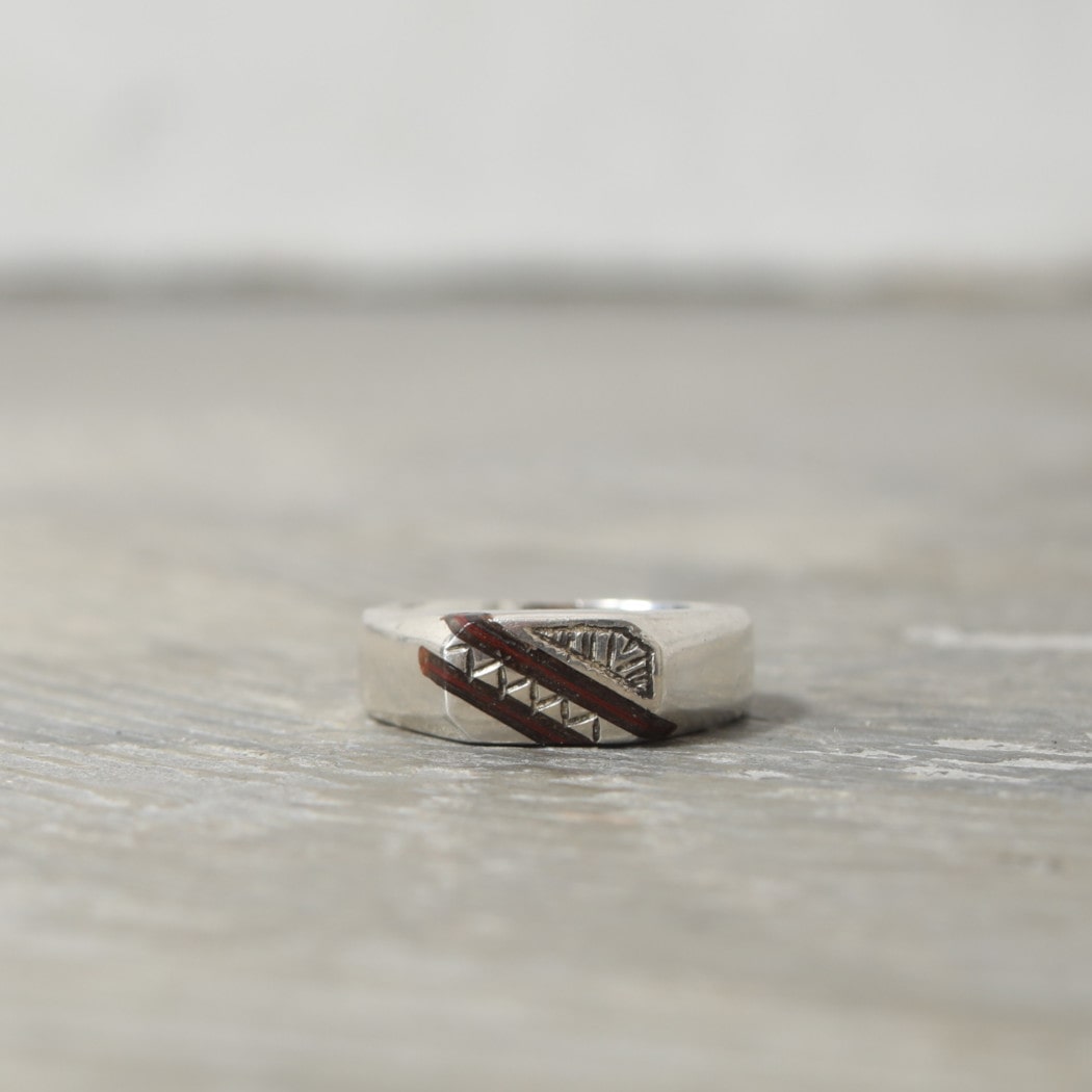 TOUAREG SILVER JEWELRY トゥアレグ シルバー ジュエリー シルバーリング ebony3 シルバー 19号