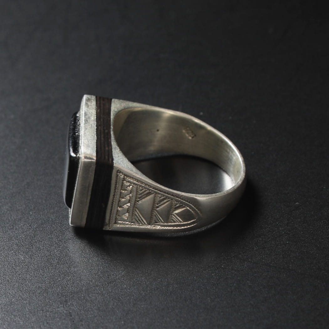 TOUAREG SILVER JEWELRY トゥアレグ シルバー ジュエリー オニキス
