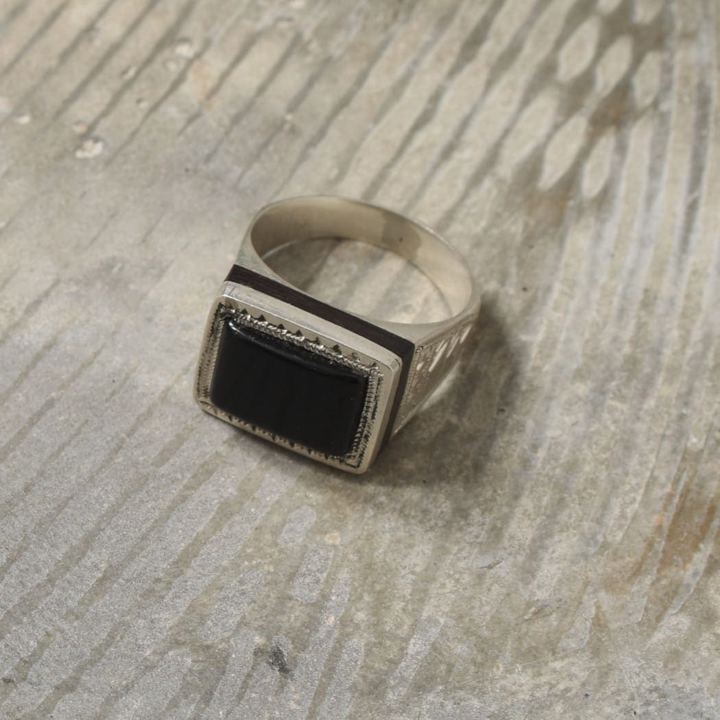 TOUAREG SILVER JEWELRY トゥアレグ シルバー ジュエリー オニキス