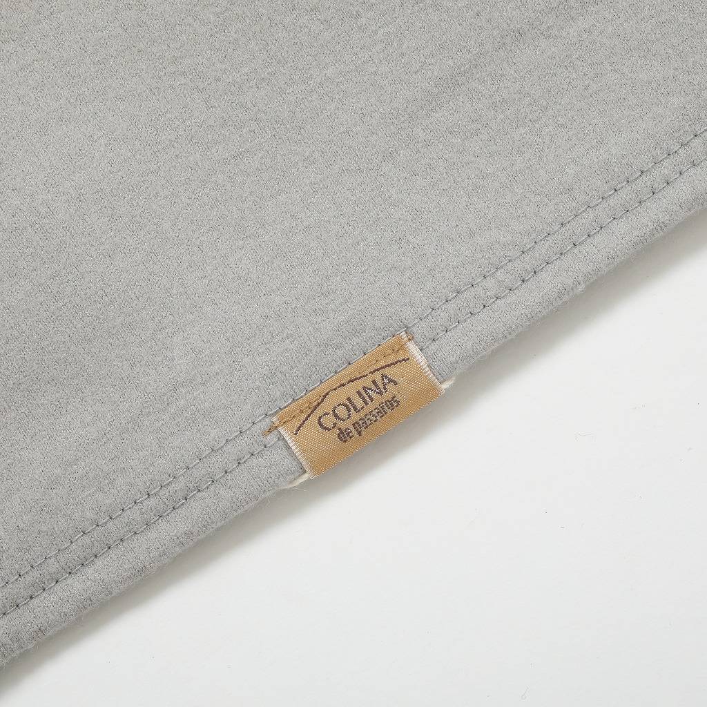 COLINA de passaros コリーナ Ｔシャツ スーパー140S ウール スピリットラグラン グレー