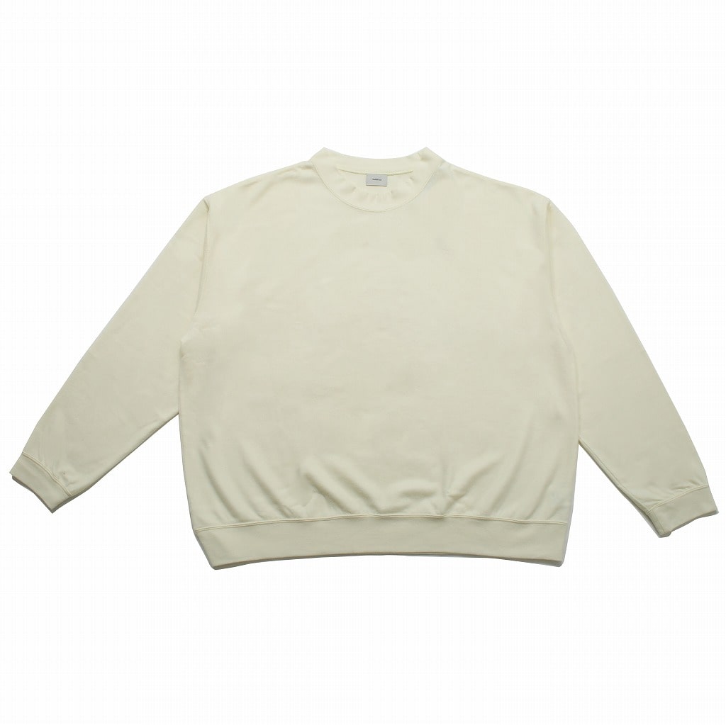 CAPERTICA カペルチカ MNスウェット 140s ウォッシャブルウール オフホワイト