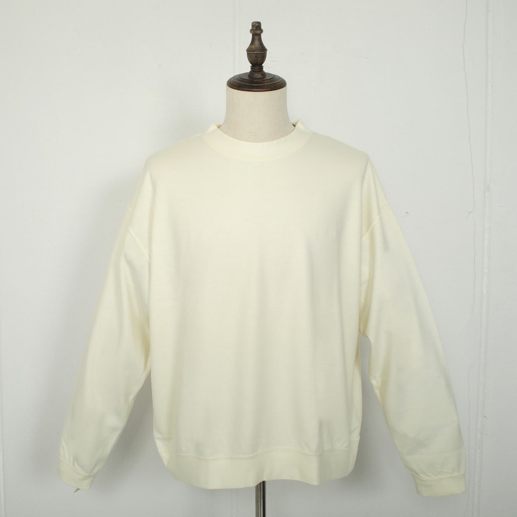 CAPERTICA カペルチカ MNスウェット 140s ウォッシャブルウール オフホワイト