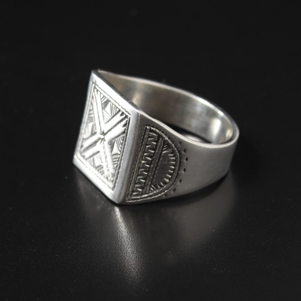 ミュージシャン Tuareg silver for INORAN Zdan Silver Tuareg Bracelet – Ten Thousand Villages