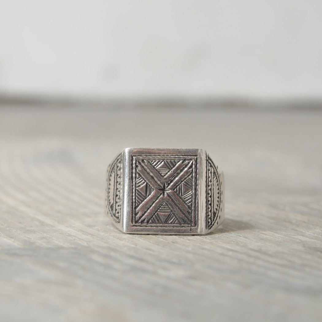 トゥアレグリング　24.5号 トゥアレグリング 24.5号 トゥアレグ シルバー ジュエリー TOUAREG