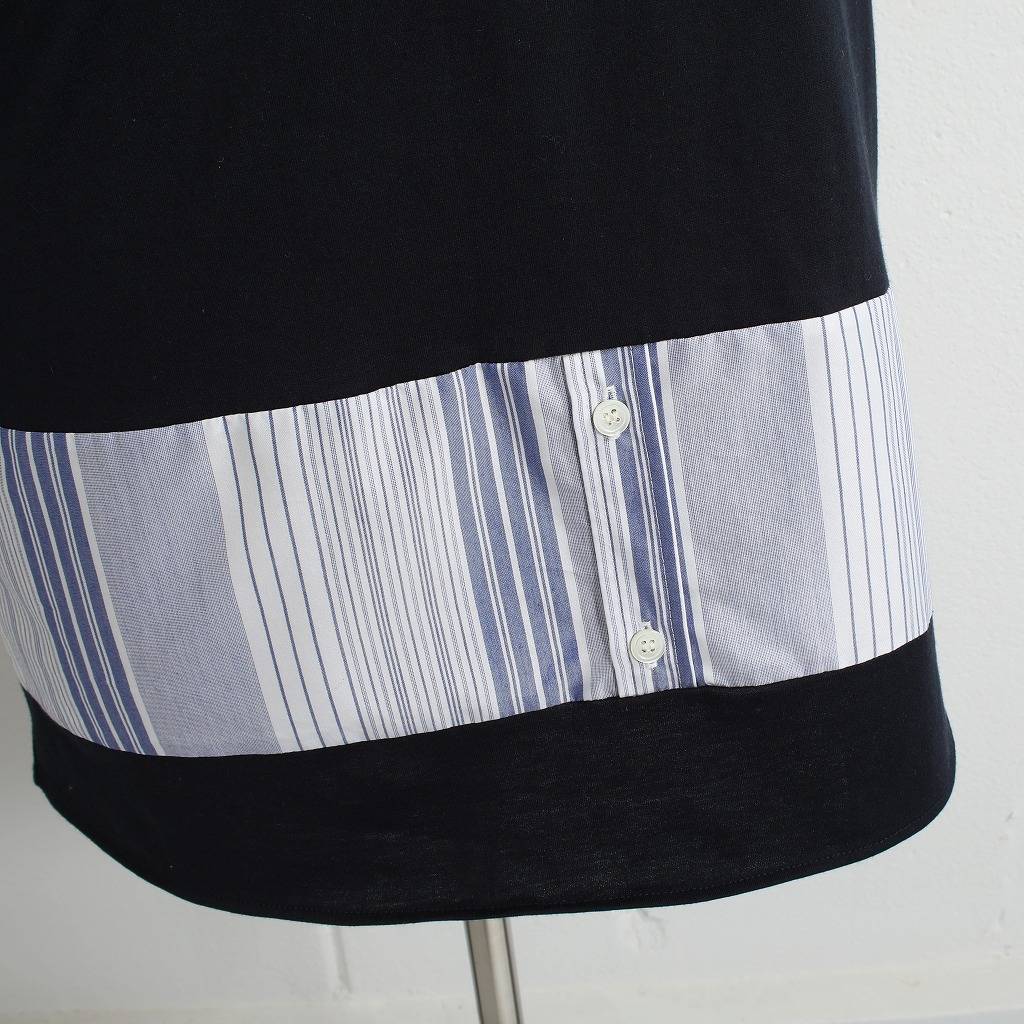 【SALE】Casely Hayford ケイスリー ヘイフォード  切り返しTシャツ TONY HAWK ネイビー