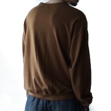 CAPERTICA カペルチカ MNスウェット 140s ウォッシャブルウール キャメル