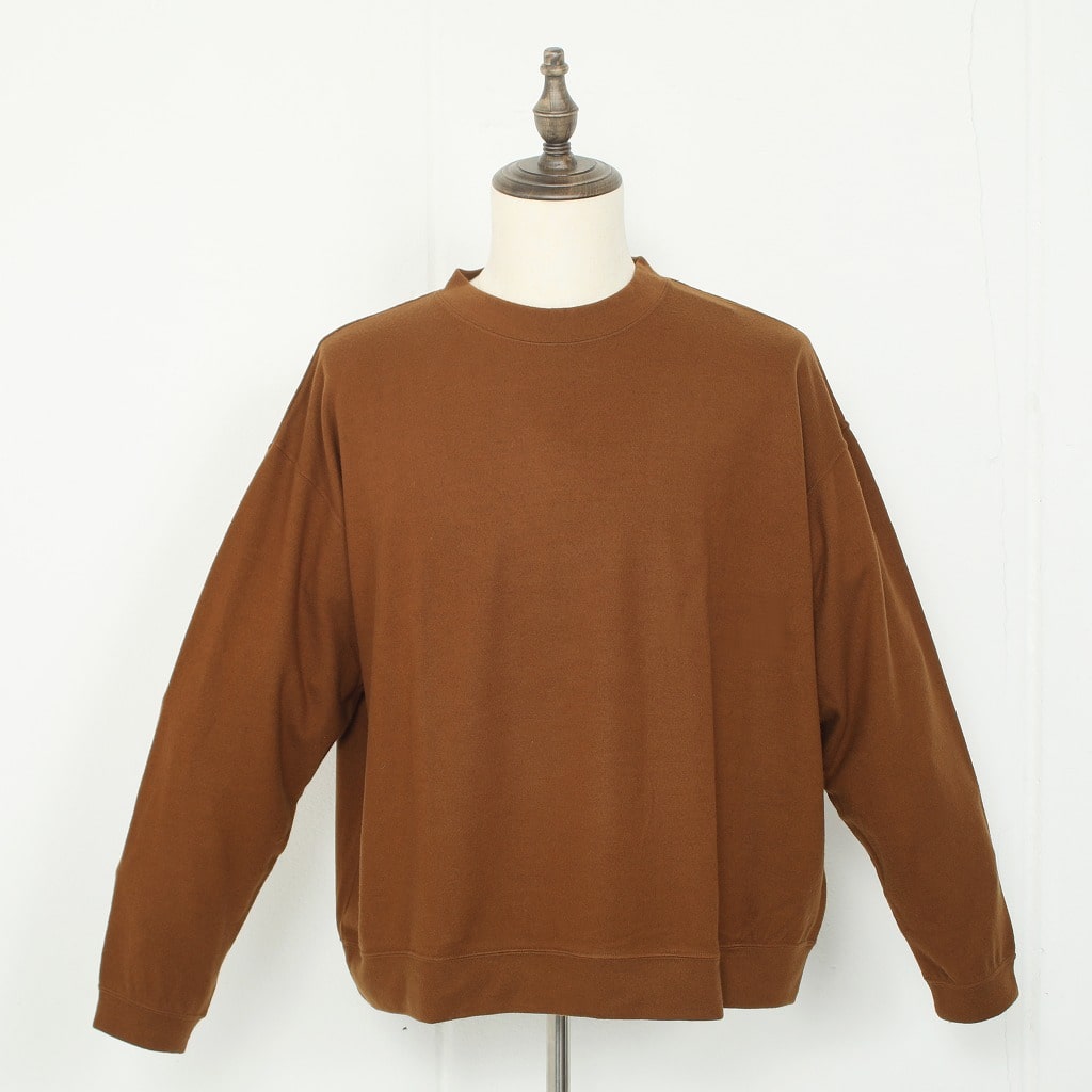 CAPERTICA カペルチカ MNスウェット 140s ウォッシャブルウール キャメル