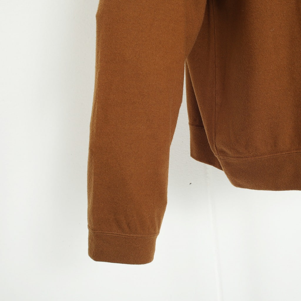 CAPERTICA カペルチカ MNスウェット 140s ウォッシャブルウール キャメル