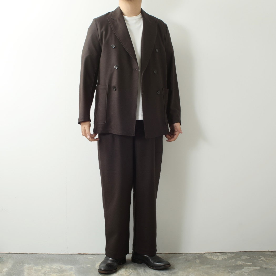 marka マーカ ダブル シャツジャケット W.B SHIRT JACKET ダーク