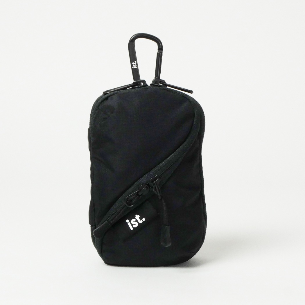 ist.イスト Zファスナー ナイロン ウォレット マルチポーチ ist