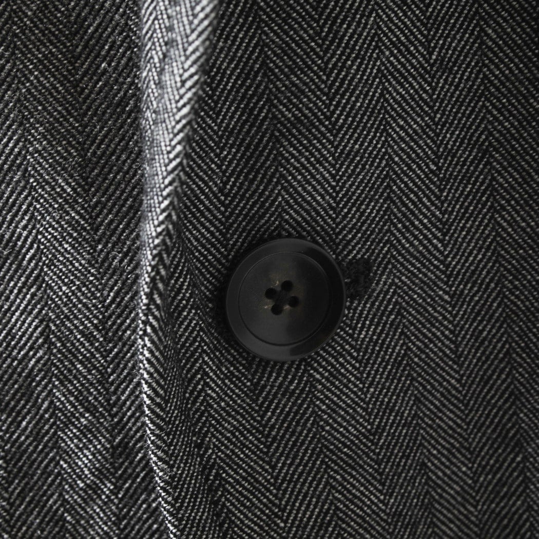 マーカ ウールサージ ワッシャータンブラー ストロールアラウンドジャケット ヘリンボン グレー STROLL AROUND JACKET GRY