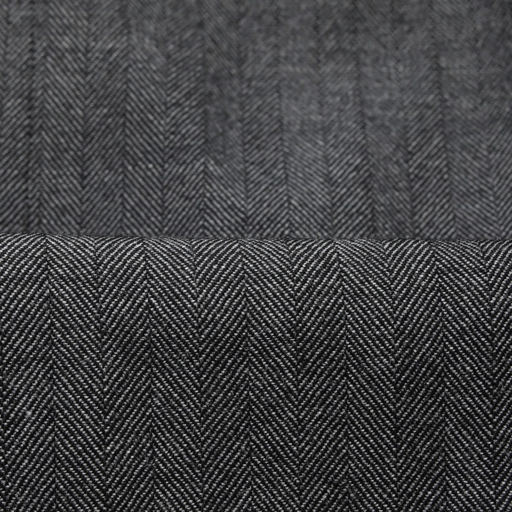 マーカ ウールサージ ワッシャータンブラー ストロールアラウンドジャケット ヘリンボン グレー STROLL AROUND JACKET GRY