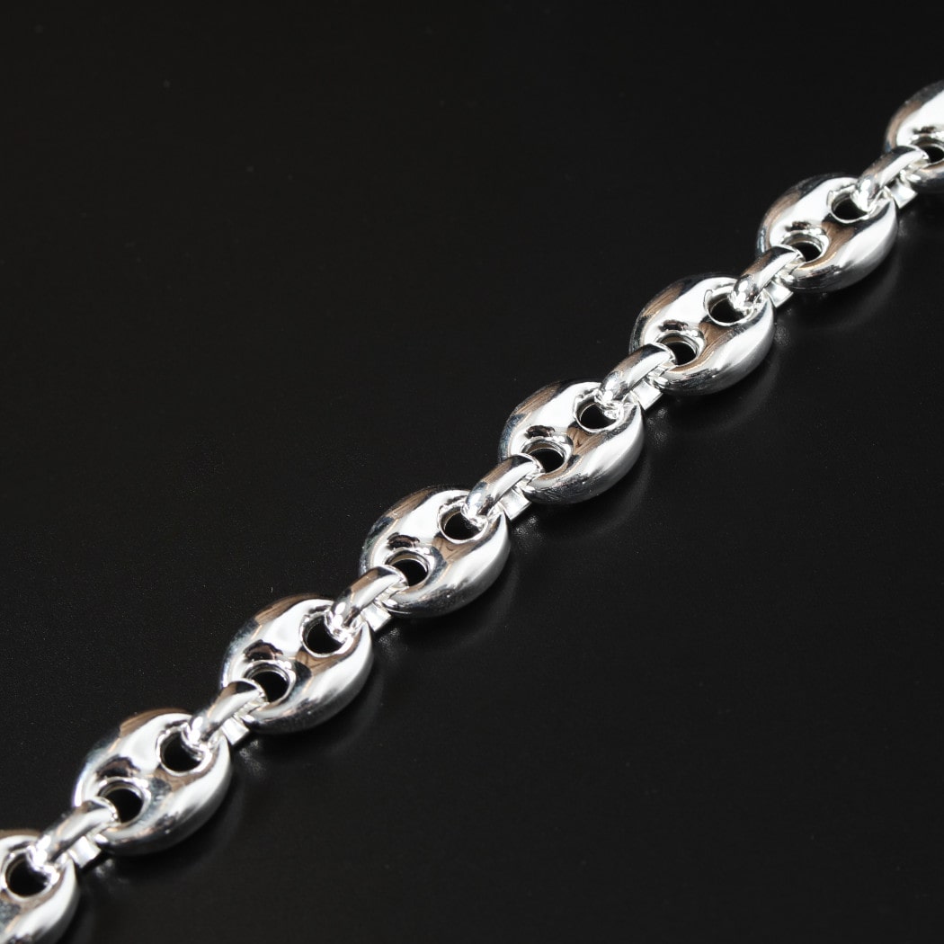 INTERIM インテリム マリーナ チェーン Tバー ブレスレット イタリアン