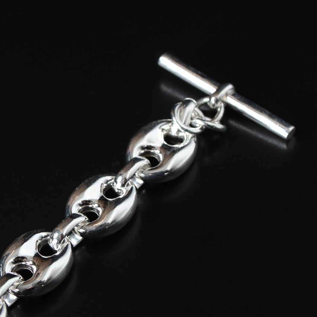 INTERIM インテリム マリーナ チェーン Tバー ブレスレット イタリアン