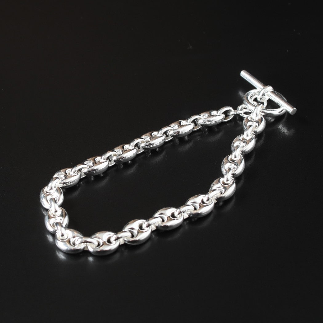 INTERIM インテリム マリーナ チェーン Tバー ブレスレット イタリアン シルバー925 プチ MARINA CHAIN T-BAR BRACELET SILVER925 PETIT シルバー 