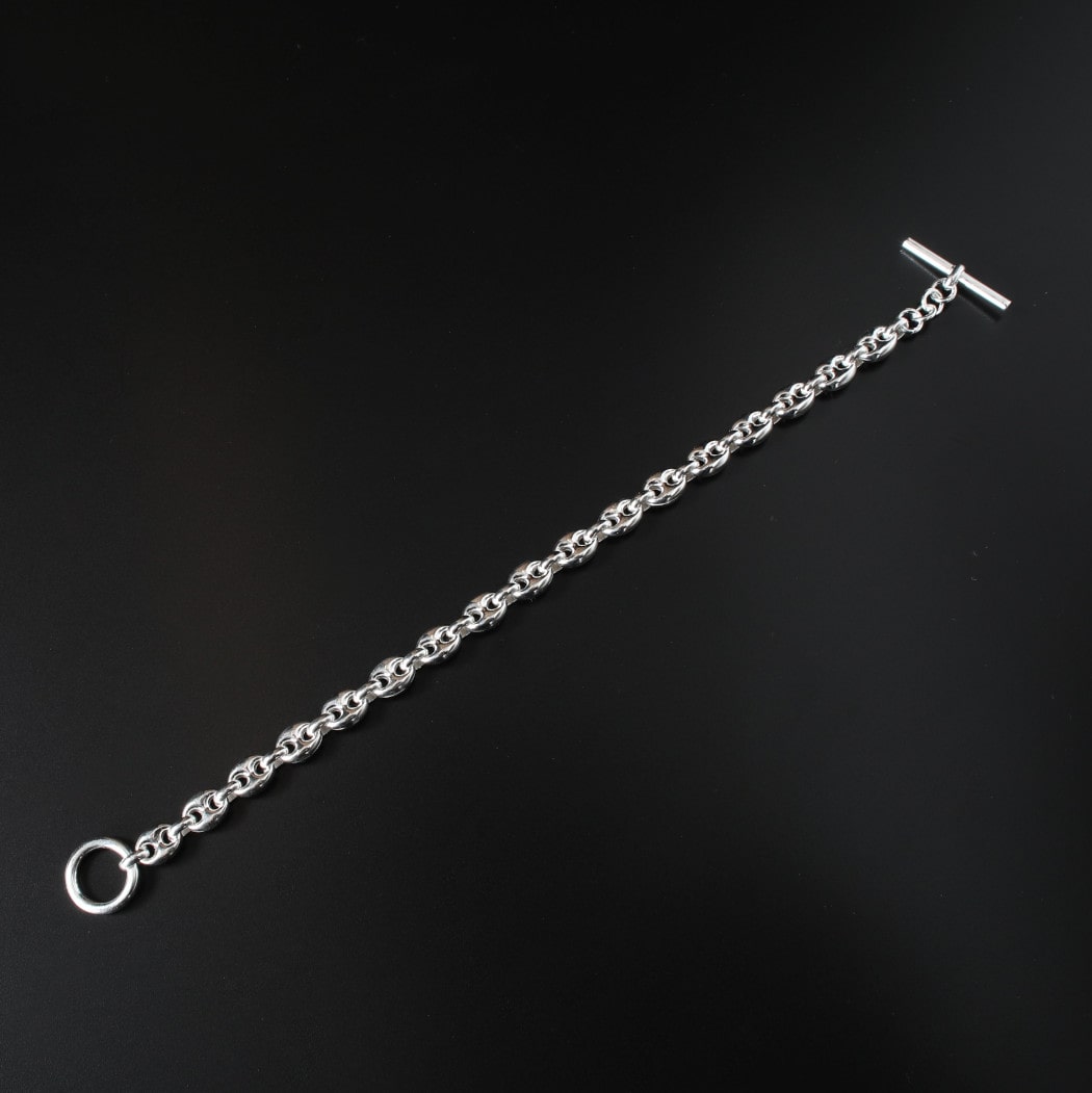 INTERIM インテリム マリーナ チェーン Tバー ブレスレット イタリアン シルバー925 プチ MARINA CHAIN T-BAR BRACELET SILVER925 PETIT シルバー 