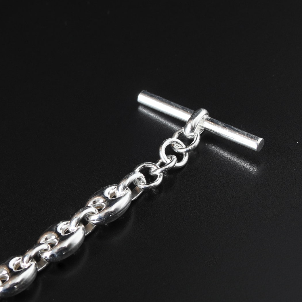 INTERIM インテリム マリーナ チェーン Tバー ブレスレット イタリアン シルバー925 プチ MARINA CHAIN T-BAR BRACELET SILVER925 PETIT シルバー 