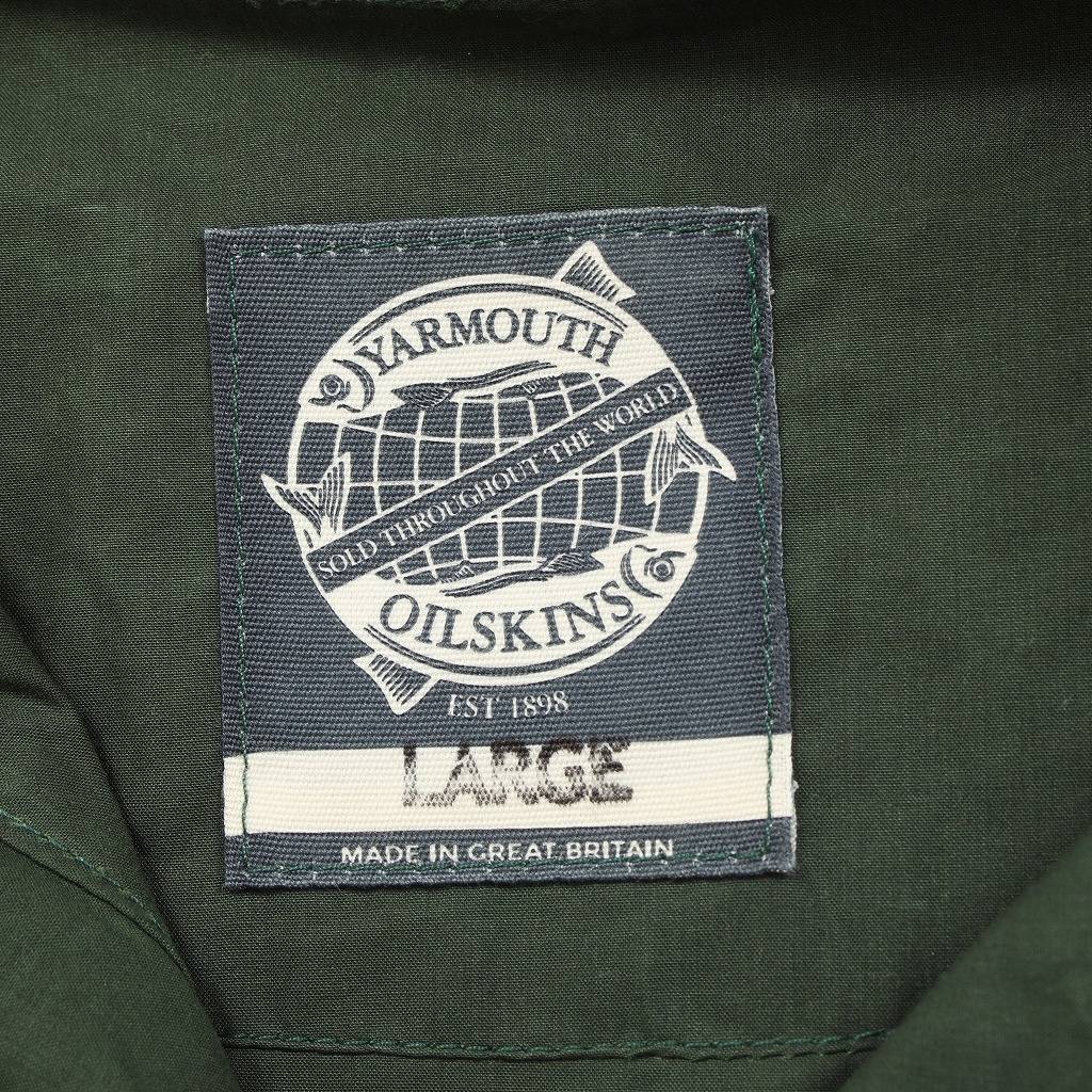 Yarmouth Oilskins ヤーマスオイルスキン YARMO ヤーモ The cagou アノラックパーカー グリーン