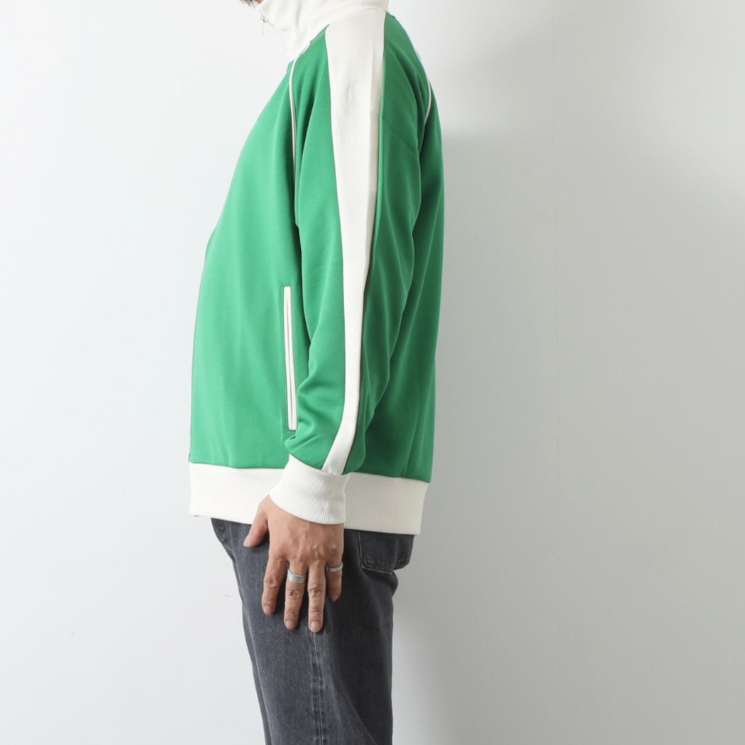 ワコマリア トラックジャケット 白 緑 2023SS L 美品 PUMA プーマ ユニセックス T7 トラック ジャケット ジェンダーレス